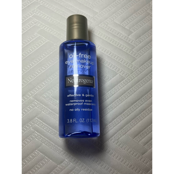 Neutrogena Oil-Free Eye Makeup Remover Blue 3.8 fl oz - Picture 1 of 6